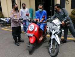 Curanmor berhasil di Bekuk Polisi, Pelaku spesialis Pencuri Motor Begini..