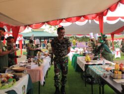 Peringati HUT ke-76 Persit, Persit KCK Daerah XII/Tpr Laksanakan Lomba Masak Berpasangan