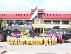 Brimob Sahabat Anak, Brimob Polda Sumut Berikan Penyuluhan dan Ajak Bermain Siswa Siswi TK