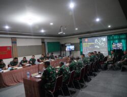 DANREM 121/ABW TERIMA TIM AUDIT KINERJA DARI ITJEN TNI