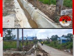 Diduga Proyek Siluman Tanpa Papan Informasi Proyek Drainase Jln. Komplek BTN Borneo Gg. Pinus, Tabrak Aturan