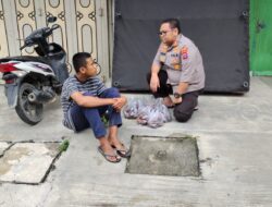 Penjual Salak Gak Nyangka, Dagangannya Ludes Diborong Kapolres Tanjungbalai AKBP. Ahmad Yusuf Afandi SIK MM