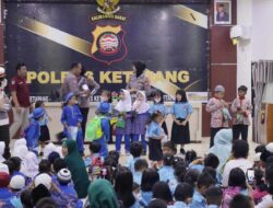 Melalui Polisi Sahabat Anak, Cara Polres Ketapang Dekat Bersama Generasi Tunas Bangsa