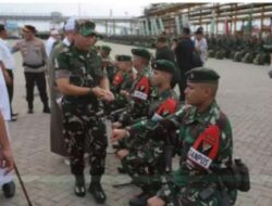 Panglima TNI bersama Kasdam IM Lepas 900 Prajurit Tugas Operasi ke Provinsi Papua