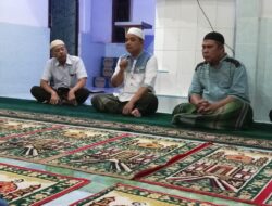 Wakapolres Tanjung Balai Laksanakan Sholat Isya dan Tarawih berjamaah Sembari Berikan Tausiah Agama di Mesjid Jami’