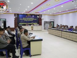 Ukur Kinerja Jajaran, Polres Ketapang Gelar Anev Kinerja