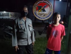 Personil Piket Polsek Air Besar Laksanakan Patroli Cegah Aksi Kejahatan