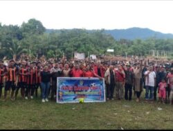 Dukung Sportivitas Olahraga Kapolsek Air Besar Hadiri Pembukaan Turnamen Naik Dango Cup I
