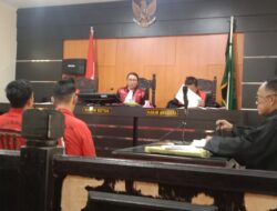 Sidang lanjutan Kasus Narkoba Di PN Kisaran, Hakim Tak  Hadirkan Saksi Yang Diminta Kuasa Hukum