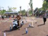 Safety Riding di Polres Melawi,Staf Ahli Pemkab Melawi Coba Lintasan Uji SIM