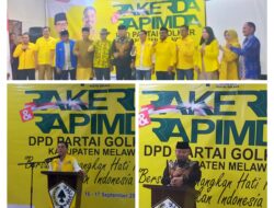 Rakerda dan Rapimda DPD Partai Golkar Melawi Resmi di Buka Bupati Melawi