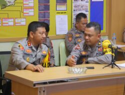 Polres Sintang Ikuti Latihan Operasi Brata 2023/2024 Melalui Aplikasi Zoom