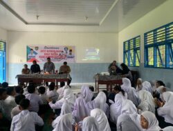 Cegah Bullying, Bhabinkamtibmas Polsek Sei Kepayang  Sosialisasi di UPTD SMP Negeri 1