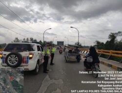 Cegah kemacetan Pada Sore Hari, Personel Sat Lantas Lakukan Patroli dan Pengaturan Lalu Lintas di Lokasi Macet