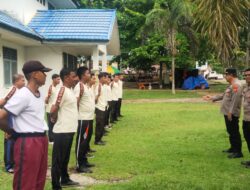 Sat Binmas Polres Kuansing Laksanakan Kegiatan Refreshment Pelatihan Terhadap Satpam di RSUD Teluk Kuantan
