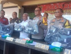 Bravo.., Polres  Asahan dan Tanjungbalai  Ungkap Predaran Sabu  Malaysia – Jakarta, 50 Kg Sabu Diamankan