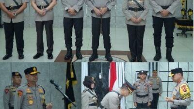 Kapolda Kalbar Pimpin Sertijab Karo Rena dan Dir Tahti