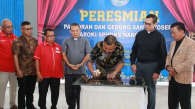 Bupati Resmikan Pastoran dan Gedung Santo Yoseph Paroki Santa Perawan Maria Diangkat Ke Surga