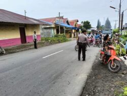 Polsek Payung Gatur Lalin Pagi Hari  Wujudkan Kamseltibcarlantas