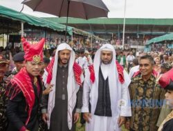 Wakil Bupati Karo Bersama Forkopimda Hadiri Tabligh Akbar  Bermunajat Season II Serangkai Sambutan Bulan Suci Ramadhan