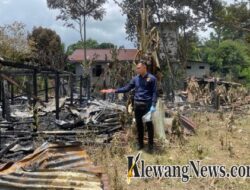 Polres Melawi Lakukan Penyelidikan Penyebab Kebakaran Rumah di Desa Tanjung Lay