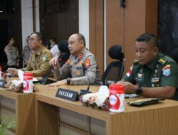 Polda Kalbar Gelar Rapat Koordinasi Lintas Sektoral Guna Pelaksanaan Operasi Ketupat Kapuas 2024