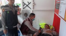 Sie Dokkes Polres Tanjung Balai Periksa Kesehatan Personil Yang Bertugas di Pos Pam