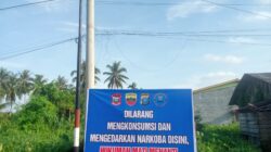 Sat Resnarkoba Polres Tanjung Balai Pasang Sepanduk Dan Baliho Himbauan