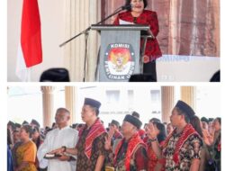 Bupati Karo Hadiri Pelantikan Calon Panitia Pengawas Pemilihan Umum 17 Kecamatan  Kabupaten Karo Tahun 2024