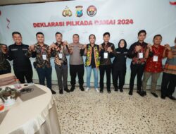 Jelang Pilkada Netizen Jawa Timur Bersama Polda Jatim Gelar Deklarasi