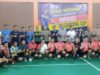 Dalam Rangka HUT Bhayangkara Ke-78 Turnamen Badminton Kapolres Bengkayang Cup 2024 Di Hadiri Wakil Bupati Bengkayang.