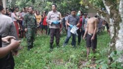 Pemuda Desa Sumsum Gantung Diri di Kebun, Polisi Lakukan Olah TKP
