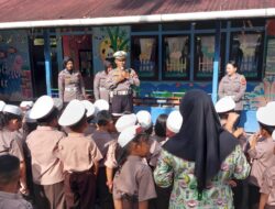 Satlantas Polresta Pontianak gelar kegiatan Polisi sahabat anak di TK Bhayangkari