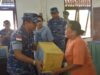 Lanud Harry Hadisoemantri Berikan Bantuan Sosial berupa Sembako dalam Rangka Hari Bakti ke-77 TNI AU.