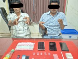 Tim Mata Elang Polres Kuansing Ungkap Kasus Narkotika Jenis Shabu, Dua Tersangka Ditangkap