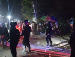 Brimob Polda Sumut Bubarkan Pelaku Tawuran serta Amankan Pencuri Saat Patroli di Wilkum Polsek Medan Tembung