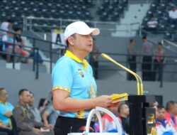 Kapolda Kalbar Resmi Buka Kejuaraan Voli Kapolda Cup 2024