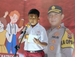 Sambut HUT Kemerdekaan RI, Polres Tanjung Balai Laksanakan Lomba Puisi Tingkat Sekolah Dasar