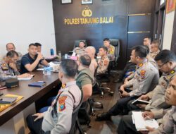 Kapolres Tanjung Balai Sampaikan Commanderwish Kapolda Sumut Kepada PJU, Kasat Kapolsek Dan Perwira