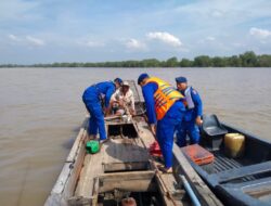 Cegah Penyelundupan, Sat Polairud Polres Tanjung Balai Kejar Kapal Tanpa Nama dan Cek Barang Bawaan