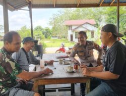 Menjaga Kondusivitas, Bhabinkamtibmas Desa Tempoak Lakukan Cooling System