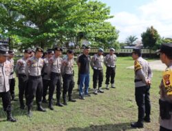 Dukung Keamanan, Polres Melawi Bentuk Pleton Cipkon