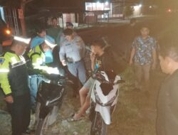 Antisipasi Geng Motor dan Balap Liar, Polres Tanjung Balai Patroli Skala Besar