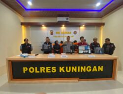 Polres Kuningan Ungkap Empat Kasus Narkoba di Awal Oktober 2024