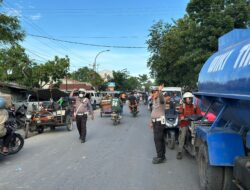 Polres Tanjung Balai Amankan Kampanye Paslon Gubsu Nomor Urut 1