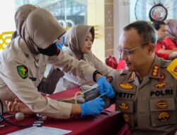Peringati Hari Jadi Ke-73 Humas Polri, Polda Kalbar Gelar Donor Darah Serentak