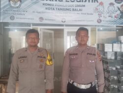 Polres Tanjung Balai Pastikan Kantor Penyelenggara Pilkada Aman dan Baik