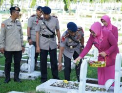 Brimobda Sumut Laksanakan Ziarah Tabur Bunga  Memperingati HUT ke-79 Korps Brimob Polri