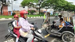 Peduli Keselamatan Anak Sekolah,Brimob Sumut Laksanakan Pengaturan Lalin